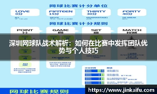 深圳网球队战术解析：如何在比赛中发挥团队优势与个人技巧